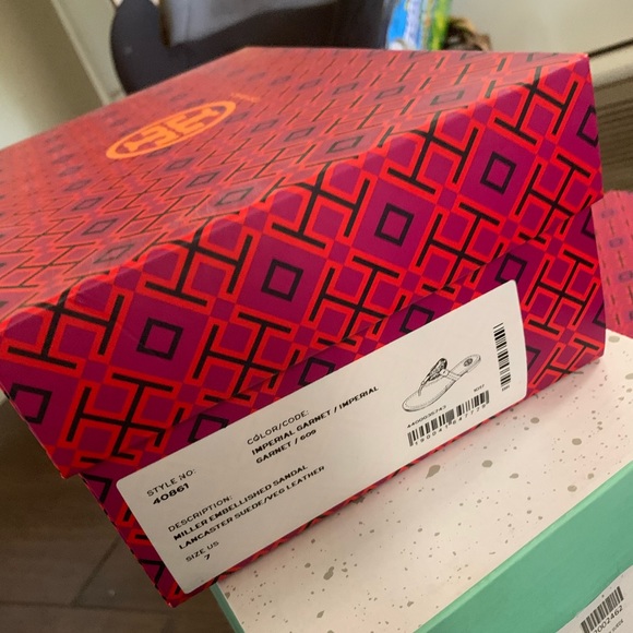 Tory Burch Miller embellished imperial sandals - Picture 4 of 5